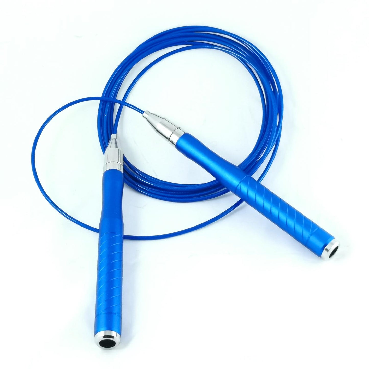 SKIPPING ROPE ADJUSTABLE FITNESS CROSSFIT BLUE