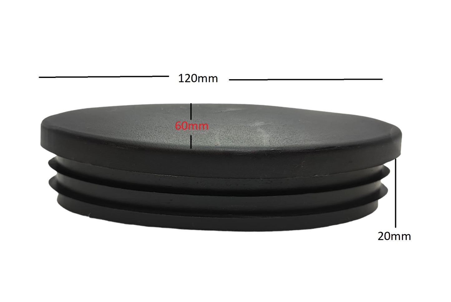 CAP 120*60 COMPATIBLE TECHNOGYM SELECTION PE FINNED FRAME