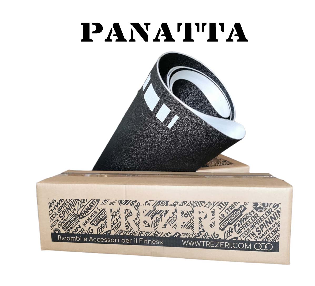 TREADMILL BELT COMPATIBLE WITH PANATTA ZEPHIROUS 3450 X 540 MM