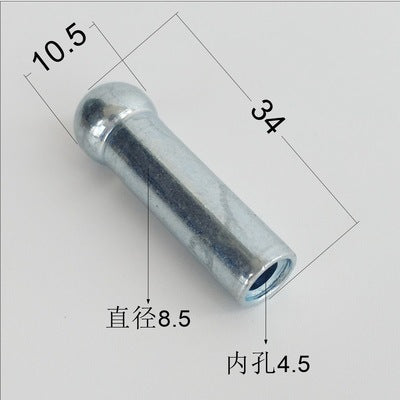 SPHERE TERMINAL PRESS BALL CRIMP FOR STEEL CABLE HOLE 4.5 MM