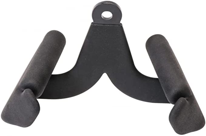 ROWING HANDLE ACCESSORIES PULLEY T-BAR V-BAR VIA CABLE ATTACHMENT MACHINE LAT BAR PULL DOW,
