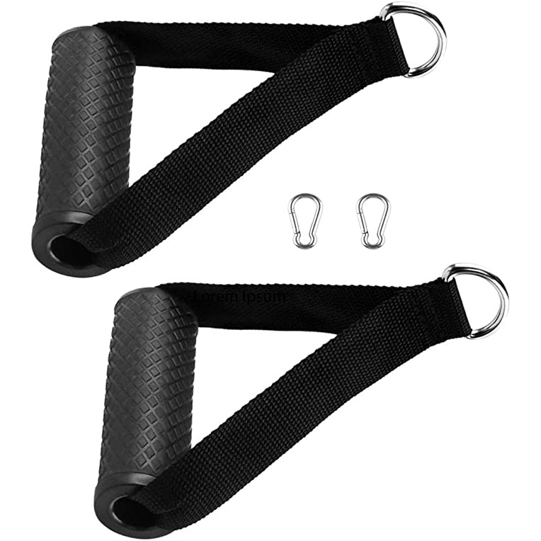 PAIR OF HANDLES WITH BAND RESISTANCE HANDLE SET OF BAND WITH ADAPTER HOOK