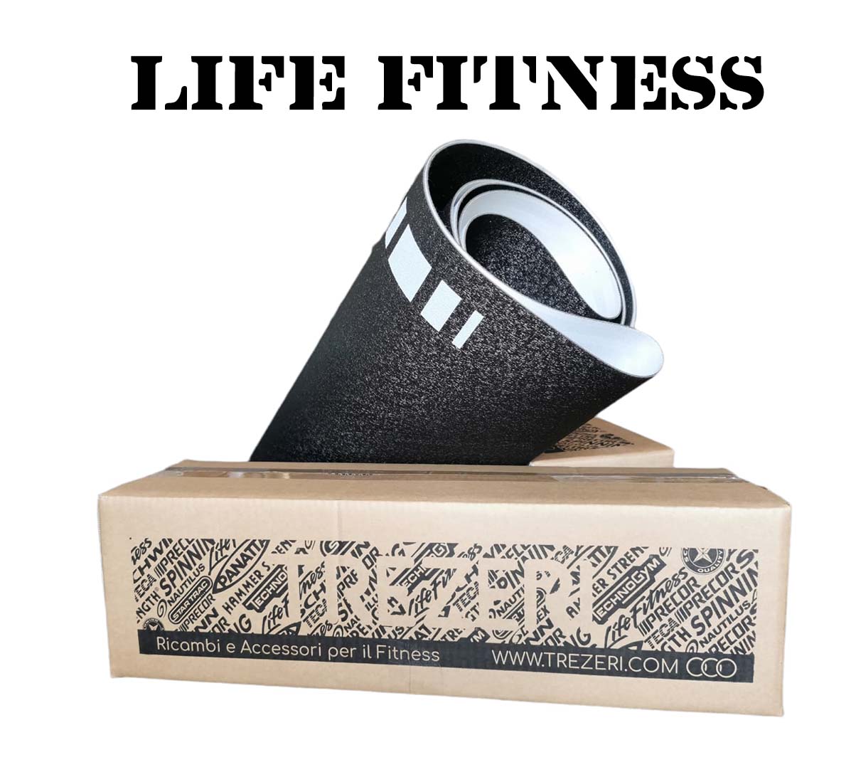 TREADMILL BELT COMPATIBLE WITH LIFE FITNESS 97 T 3430*505*2MM