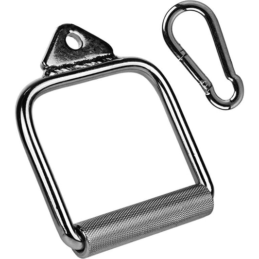 SINGLE BRACKET TRICEPS HANDLE FOR TRACTION HANDLE CABLE TRAINING FOR HOME GYM WITH CARABINER