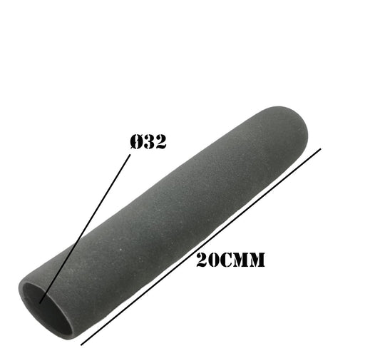 RUBBER KNOB HANDLE FOR GYM TOOLS Ø 32 20CM