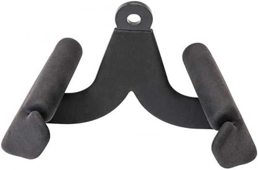 ROWING HANDLE ACCESSORIES PULLEY T-BAR V-BAR VIA CABLE ATTACHMENT MACHINE LAT BAR PULL DOW,
