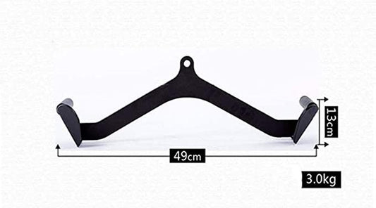 ROWING HANDLE ACCESSORIES PULLEY T-BAR V-BAR VIA CABLE ATTACHMENT MACHINE LAT BAR PULL DOW,